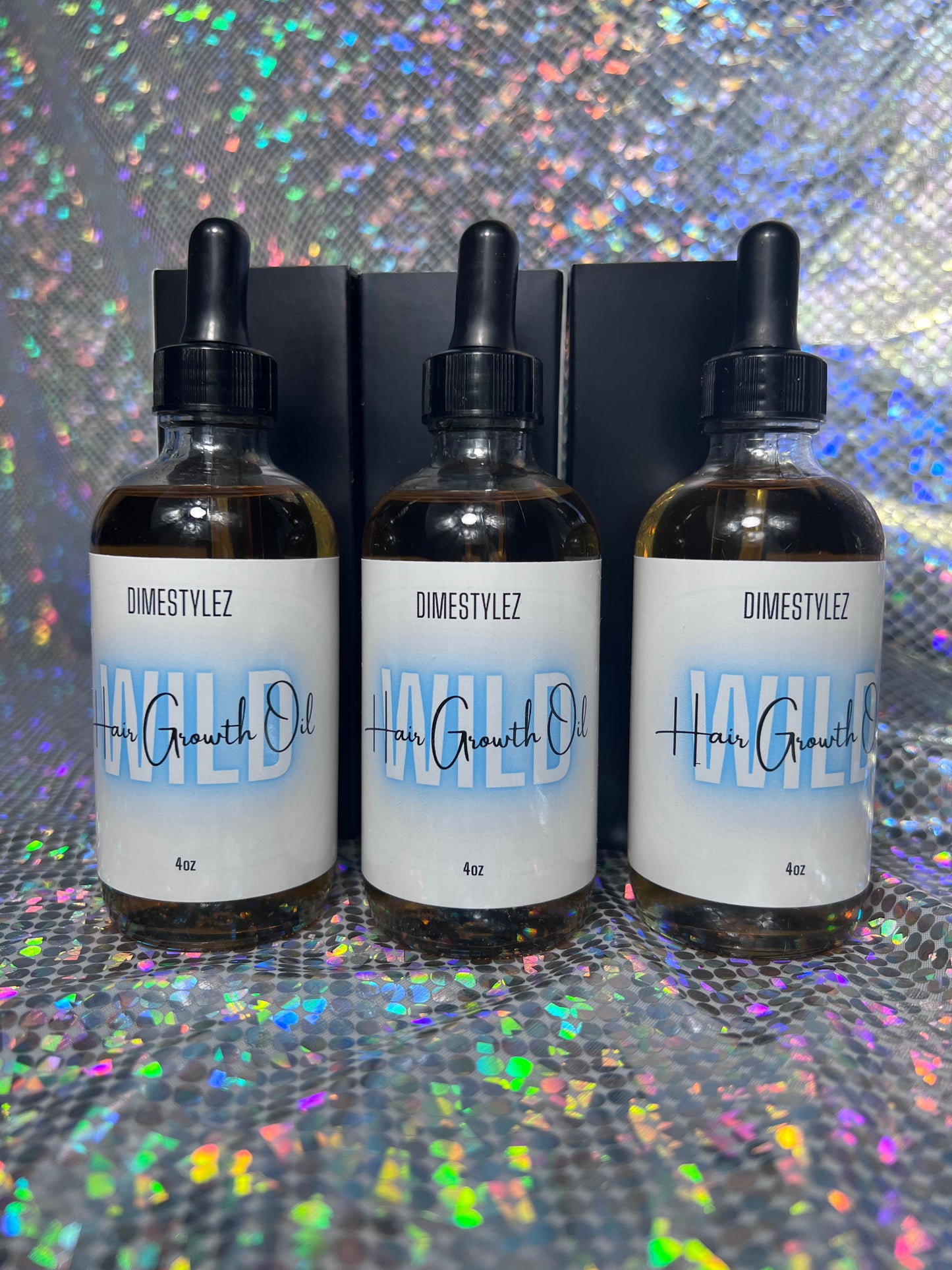 "Dimestylez" WILD Hair Growth Oil (4oz)